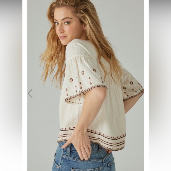 Boho Embroidered Top - Picture 3 of 13